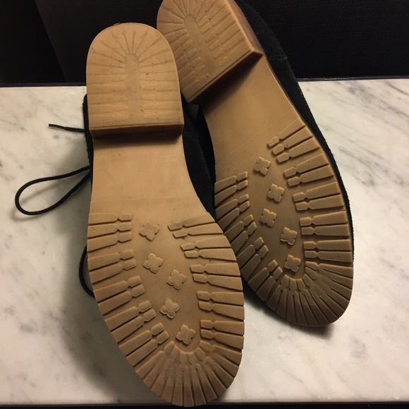Steve Madden Suede Lace Up Booties - Picture 6 of 8